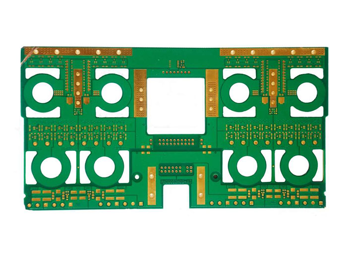 12-layer immersion gold blind hole plate