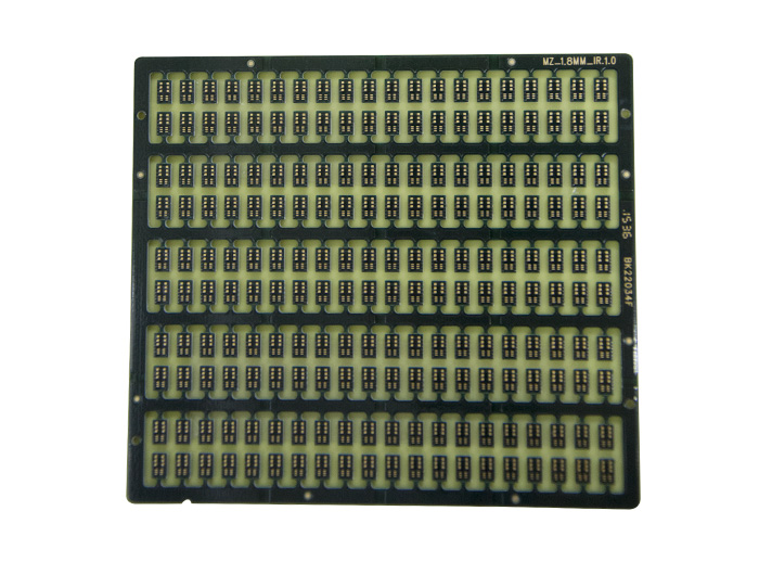 Double-sided difficult immersion gold plate