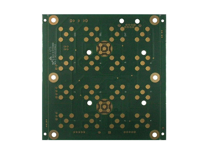 Six-layer blind hole blind slot horn hole plate